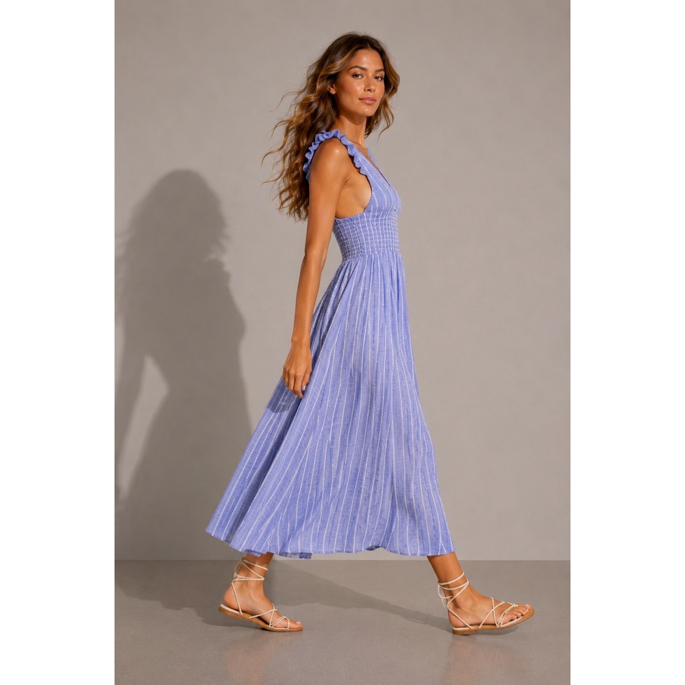 Free People Lavender Maxi Dress - Picture 2 of 7